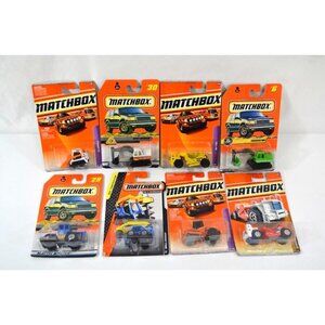 Matchbox Construction Dirt Movers Digger Excavator Skidster SC-745 Diecast Lot